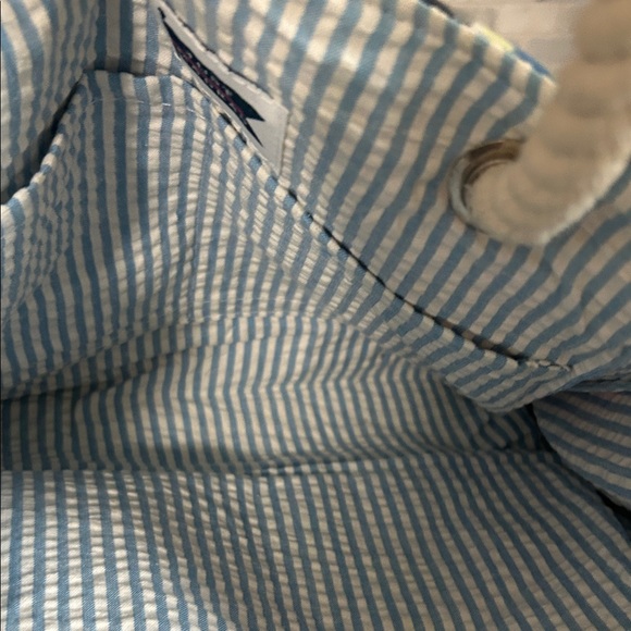 Colorful Patchwork Tote with Rope Handles - Picture 5 of 5